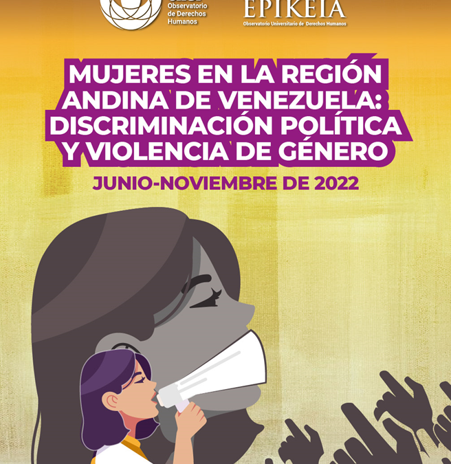 [Informe] Mujeres en la región andina de Venezuela: discriminación política y violencia de género